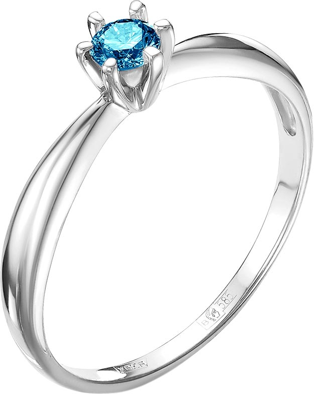 Кольцо из белого золота с бриллиантом р. 18 Vesna jewelry 1608-251-216-00, 1608-251-216-00
Кольцо из белого золота с бриллиантом р. 18 Vesna jewelry 1608-251-216-00, 1608-251-216-00