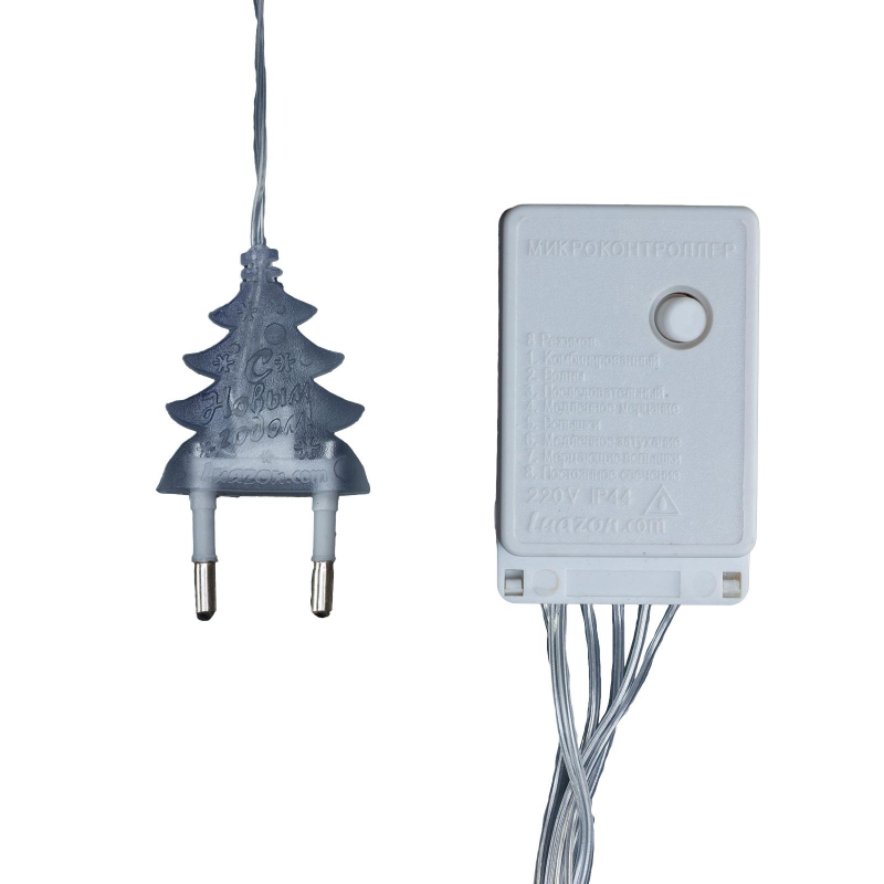 Световая бахрома Luazon Lighting 48 LED 8 режимов 3556829 1,8x0,5 м белый холодный, 48 LED 8 режимов
Световая бахрома Luazon Lighting 48 LED 8 режимов 3556829 1,8x0,5 м белый холодный, 48 LED 8 режимов
