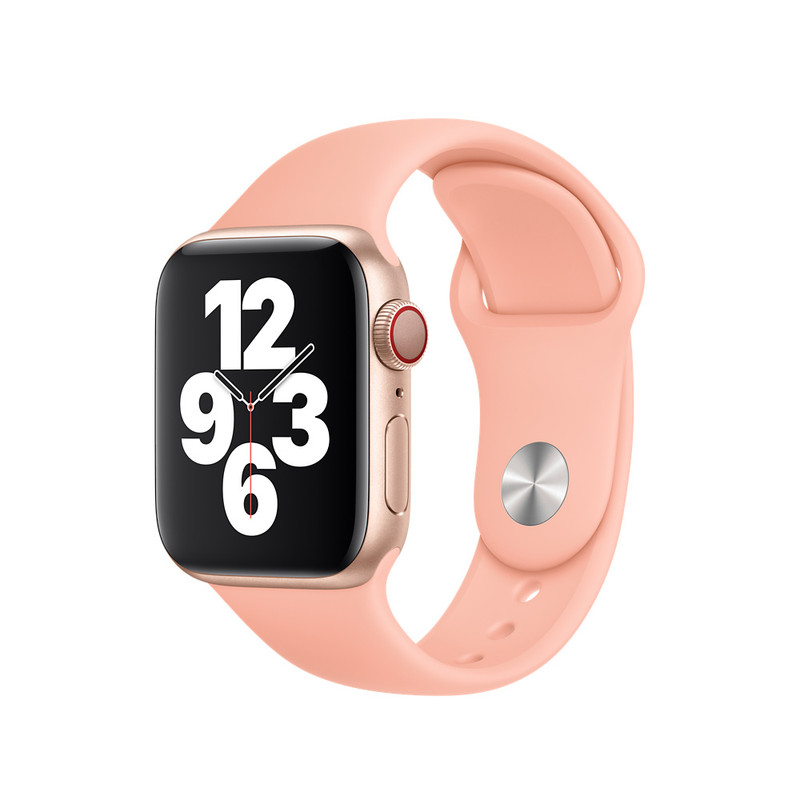Ремешок для Apple watch 38 mm/40 mm, Ремешок силиконовый Grapefruit Sport Band (Розовый грейпфрут) Apple Watch 40mm
Ремешок для Apple watch 38 mm/40 mm, Ремешок силиконовый Grapefruit Sport Band (Розовый грейпфрут) Apple Watch 40mm