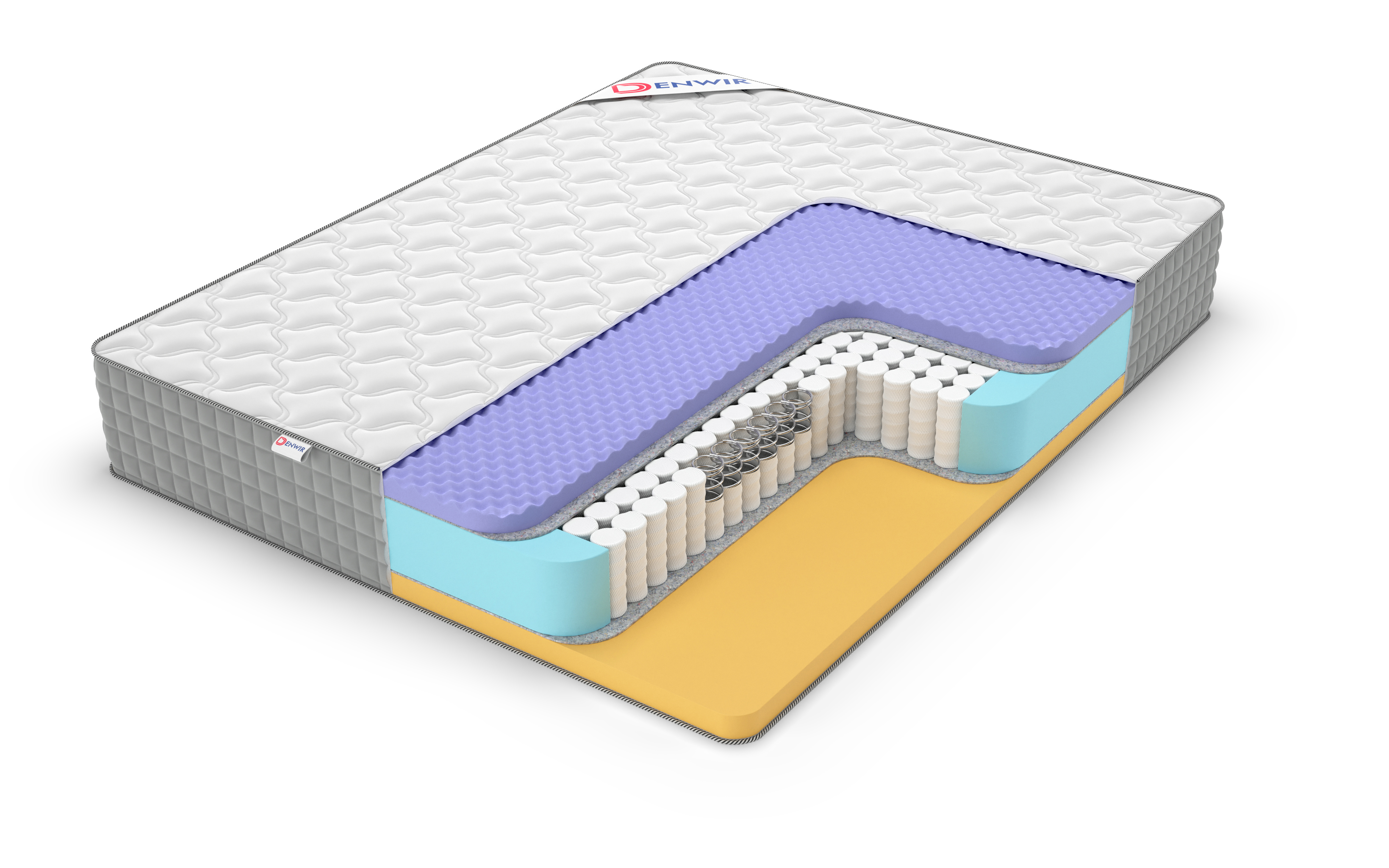 Матрас пружинный DENWIR EXTRA FIVE MEMO TFK/chstmat_EFMTFK_90x165, Белый, EXTRA FIVE MEMO TFK 
Матрас пружинный DENWIR EXTRA FIVE MEMO TFK/chstmat_EFMTFK_90x165, Белый, EXTRA FIVE MEMO TFK