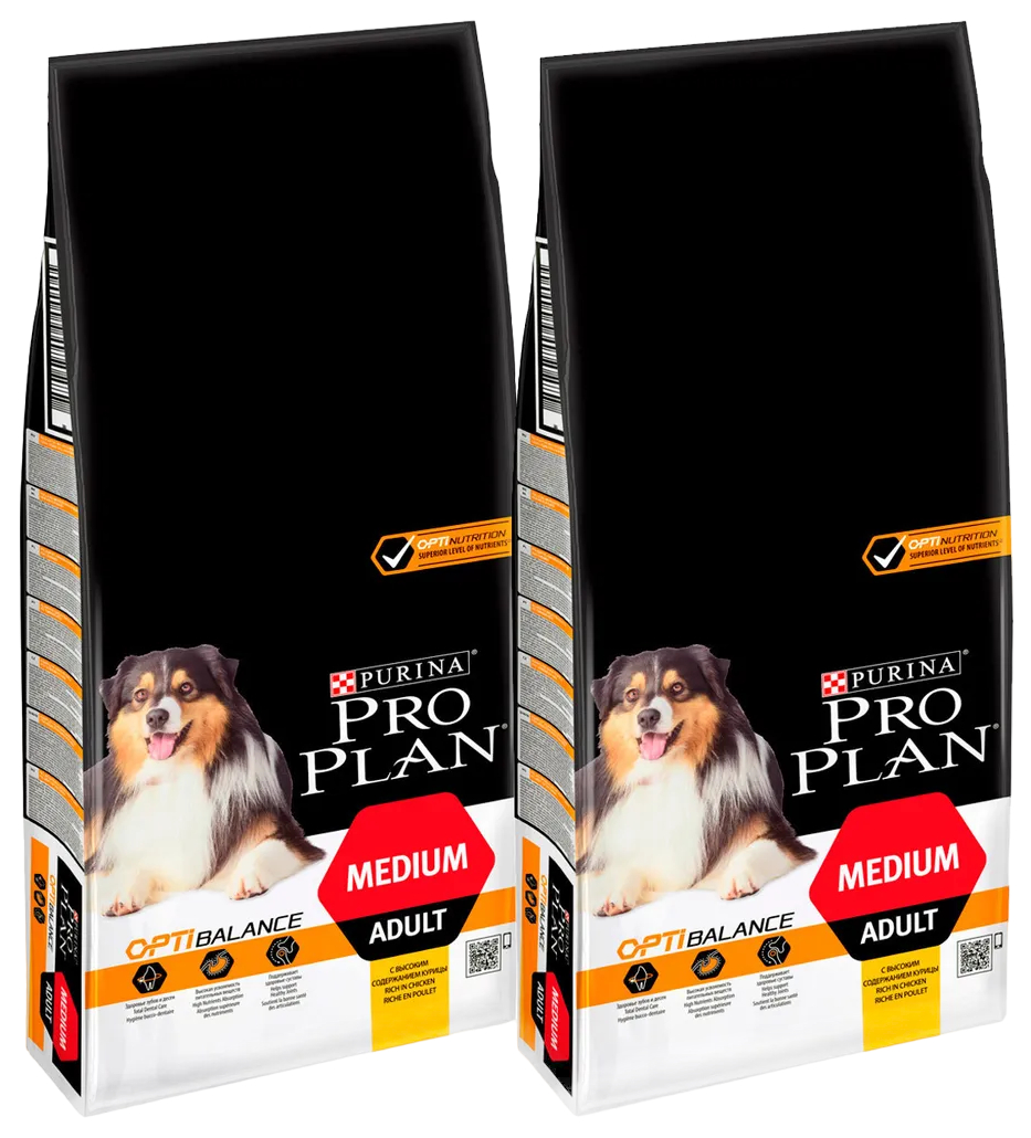 PRO PLAN PRO PLAN ADULT DOG OPTIBALANCE MEDIUM для взрослых собак средних пород с курицей
PRO PLAN PRO PLAN ADULT DOG OPTIBALANCE MEDIUM для взрослых собак средних пород с курицей