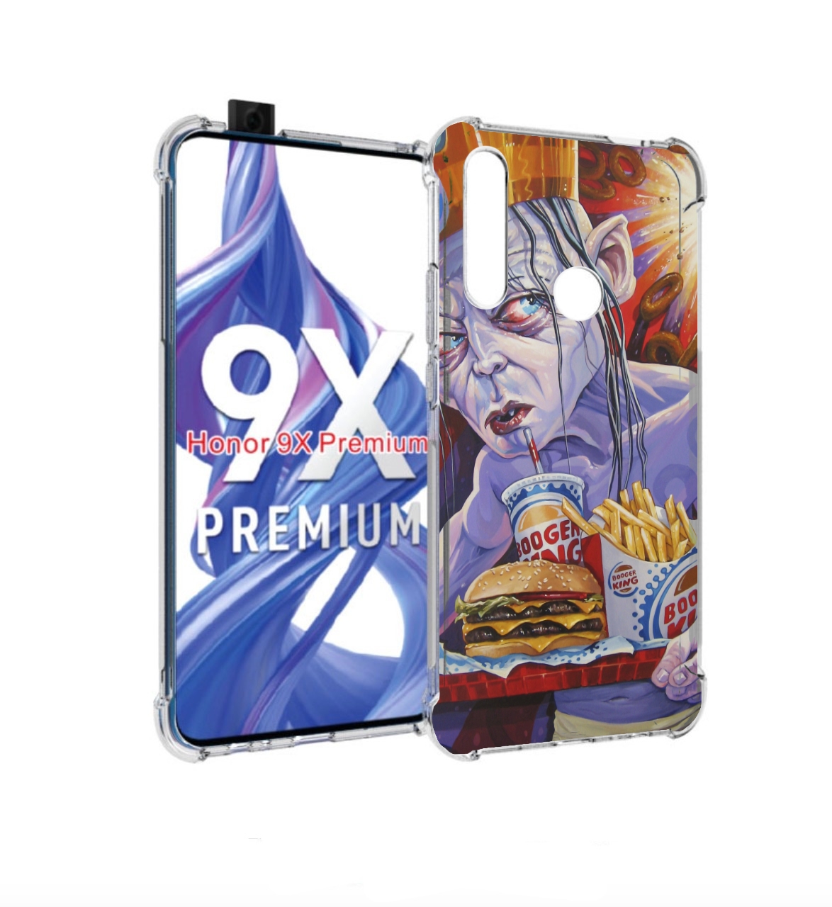Чехол бампер MyPads любитель бургер кинга для Honor 9X (STK-LX1), Прозрачный, Tocco
Чехол бампер MyPads любитель бургер кинга для Honor 9X (STK-LX1), Прозрачный, Tocco