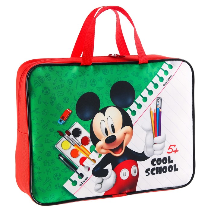 Disney Папка с ручками текстиль А4 100мм 350*270 2ш48, Микки Маус «Cool school»,, Красный
Disney Папка с ручками текстиль А4 100мм 350*270 2ш48, Микки Маус «Cool school»,, Красный