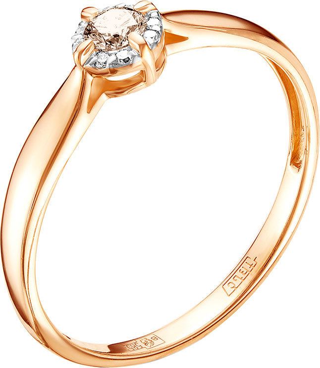 Кольцо из красного золота с бриллиантом р. 18 Vesna jewelry 1409-151-162-00, 1409-151-162-00
Кольцо из красного золота с бриллиантом р. 18 Vesna jewelry 1409-151-162-00, 1409-151-162-00