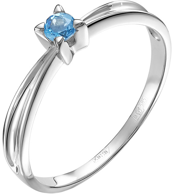 Кольцо из белого золота с аквамарином р. 16,5 Vesna jewelry 1609-251-175-00, 1609-251-175-00
Кольцо из белого золота с аквамарином р. 16,5 Vesna jewelry 1609-251-175-00, 1609-251-175-00