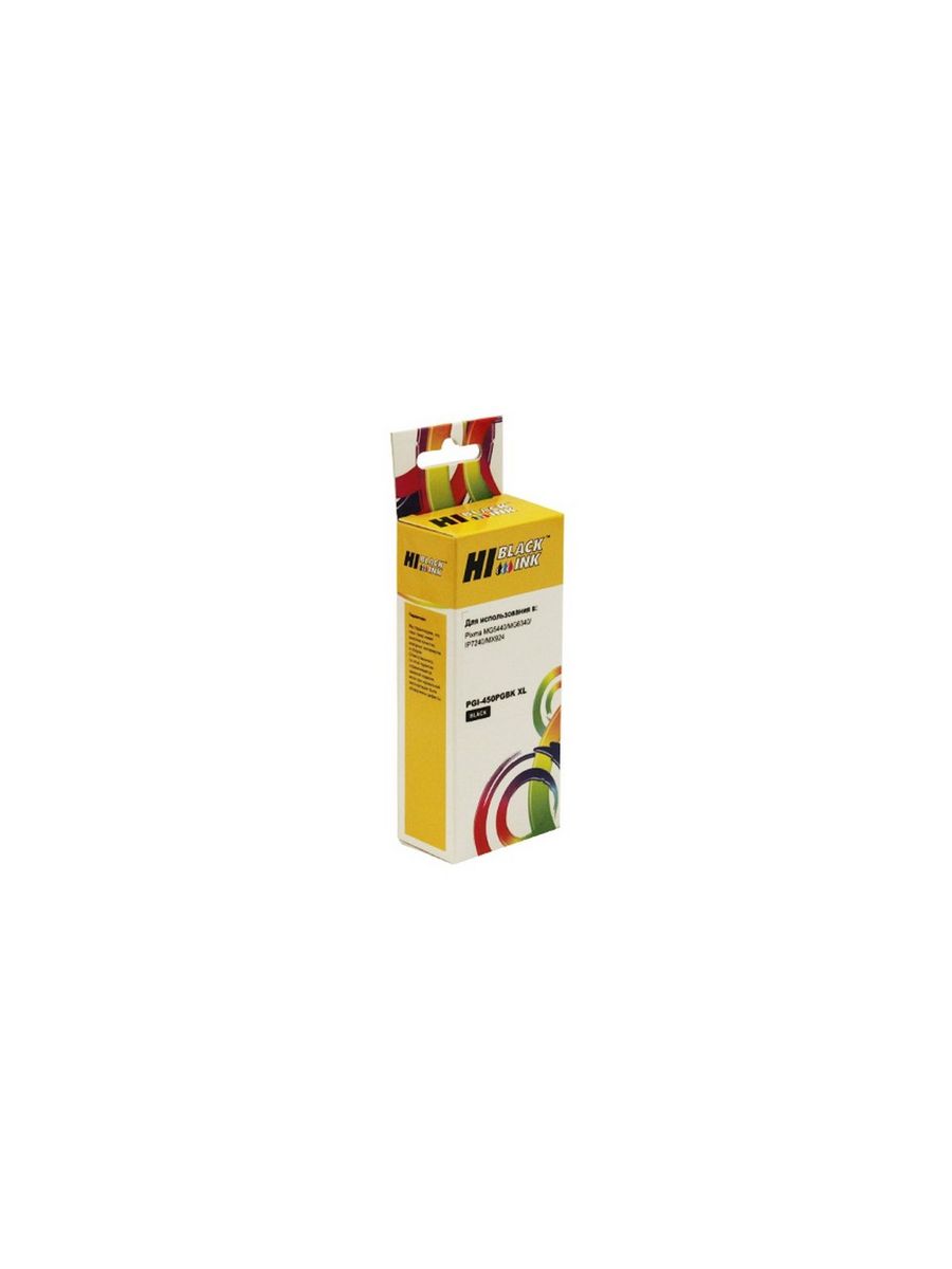 Картридж Hi-Black (HB-PGI-450XL-PGBk) для Canon PIXMA iP7240/MG6340/MG5440, PGBk, Черный
Картридж Hi-Black (HB-PGI-450XL-PGBk) для Canon PIXMA iP7240/MG6340/MG5440, PGBk, Черный