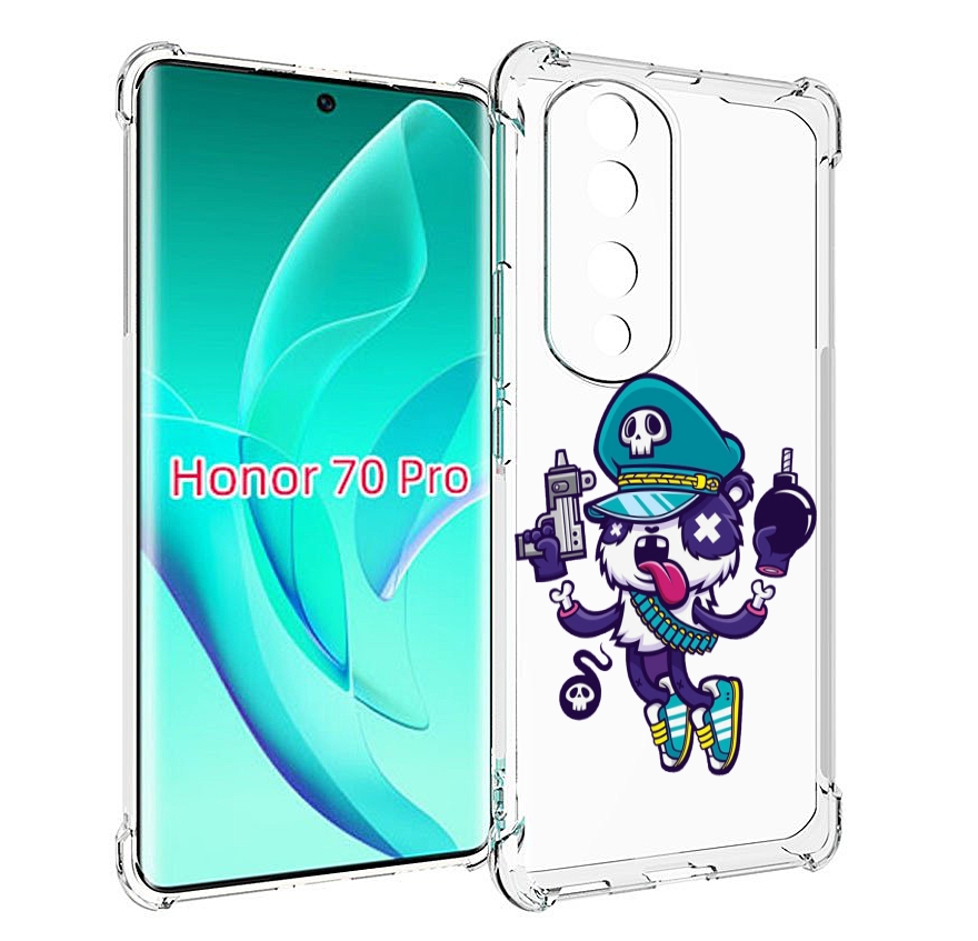 Чехол MyPads персонаж с пистолетом и бомбочкой для Honor 70 Pro / 70 Pro Plus, Прозрачный, Tocco
Чехол MyPads персонаж с пистолетом и бомбочкой для Honor 70 Pro / 70 Pro Plus, Прозрачный, Tocco