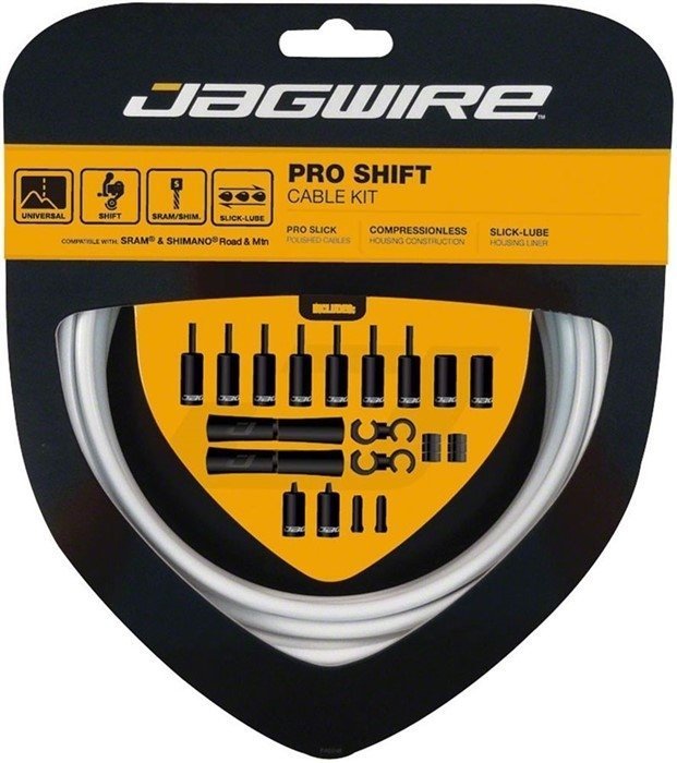 Набор рубашек и тросиков переключения Jagwire Pro Shift Kit 2X White (PCK503), Белый, Pro Shift Kit 2X
Набор рубашек и тросиков переключения Jagwire Pro Shift Kit 2X White (PCK503), Белый, Pro Shift Kit 2X