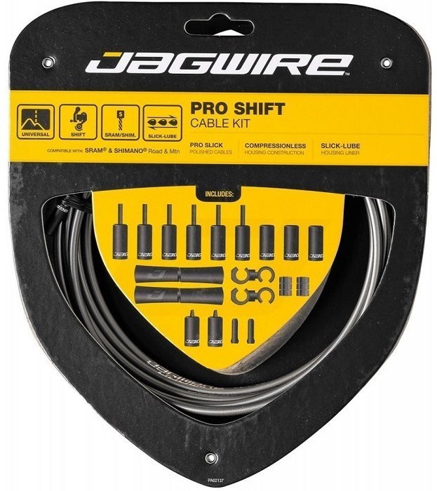 Набор рубашек и тросиков переключения Jagwire Pro Shift Kit 2X Black (PCK500), Черный, Pro Shift Kit 2X
Набор рубашек и тросиков переключения Jagwire Pro Shift Kit 2X Black (PCK500), Черный, Pro Shift Kit 2X