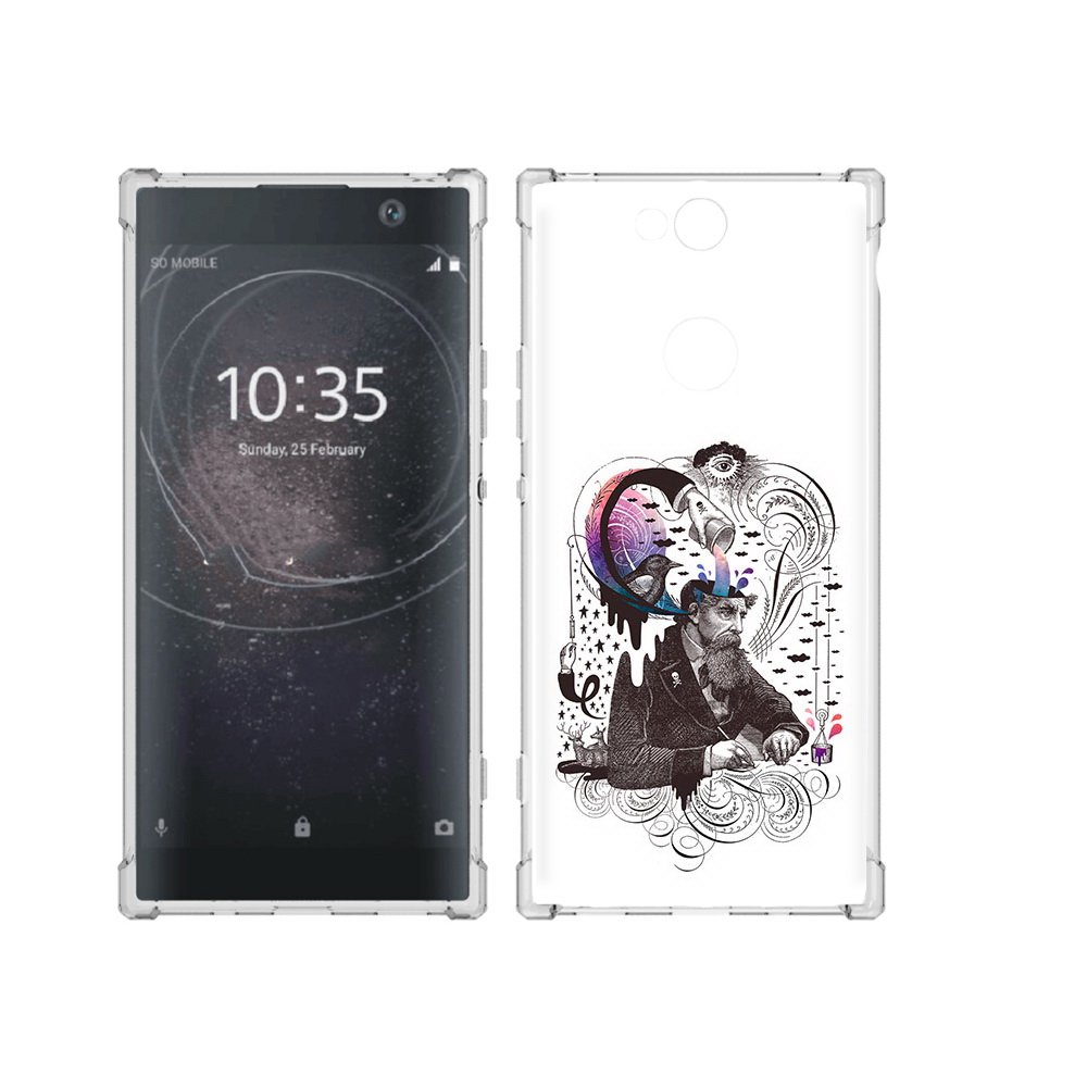 Чехол MyPads Tocco для Sony Xperia XA2 Plus абстракция думающий мужчина, Прозрачный, Tocco
Чехол MyPads Tocco для Sony Xperia XA2 Plus абстракция думающий мужчина, Прозрачный, Tocco