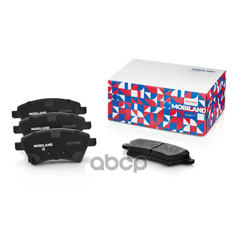 MOBILAND 429103840 Колодки тормозные дисковые передние (4 шт.) с п/шум. пласт. для а/м SUZ
MOBILAND 429103840 Колодки тормозные дисковые передние (4 шт.) с п/шум. пласт. для а/м SUZ