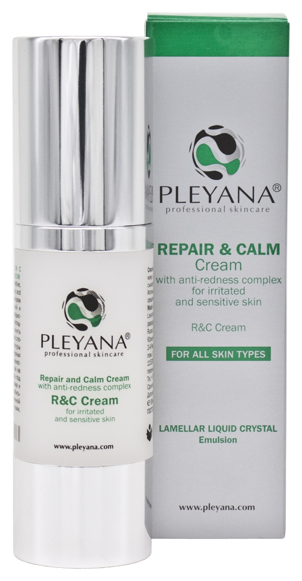 Крем Pleyana Cream Repair and Calm Успокаивающий с Антикуперозным Комплексом R&C, 30 мл
Крем Pleyana Cream Repair and Calm Успокаивающий с Антикуперозным Комплексом R&C, 30 мл