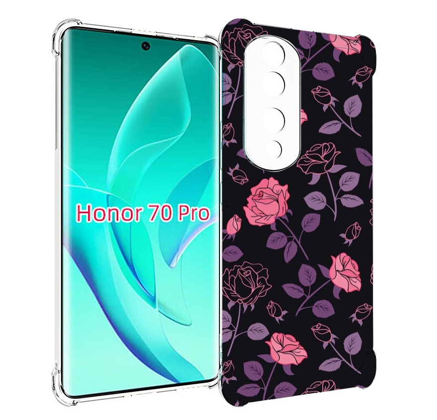 Чехол MyPads маленькие розочки на черном фоне женский для Honor 70 Pro / 70 Pro Plus, Прозрачный, Tocco
Чехол MyPads маленькие розочки на черном фоне женский для Honor 70 Pro / 70 Pro Plus, Прозрачный, Tocco