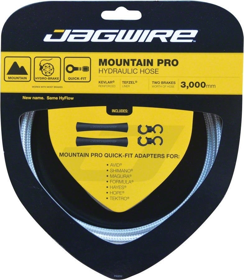 Набор гидролинии Jagwire Mountain Pro Hydraulic Hose Kit White (HBK402), Белый, Mountain Pro
Набор гидролинии Jagwire Mountain Pro Hydraulic Hose Kit White (HBK402), Белый, Mountain Pro