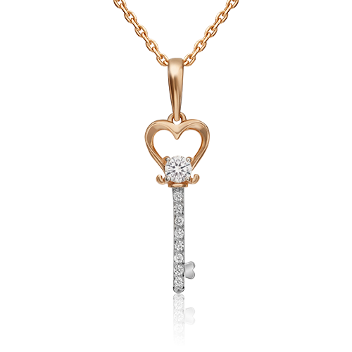 Кулон из красного золота с фианитом PLATINA jewelry 03-3141-00-401-1110-03, 03-3141-00-401-1110-03
Кулон из красного золота с фианитом PLATINA jewelry 03-3141-00-401-1110-03, 03-3141-00-401-1110-03