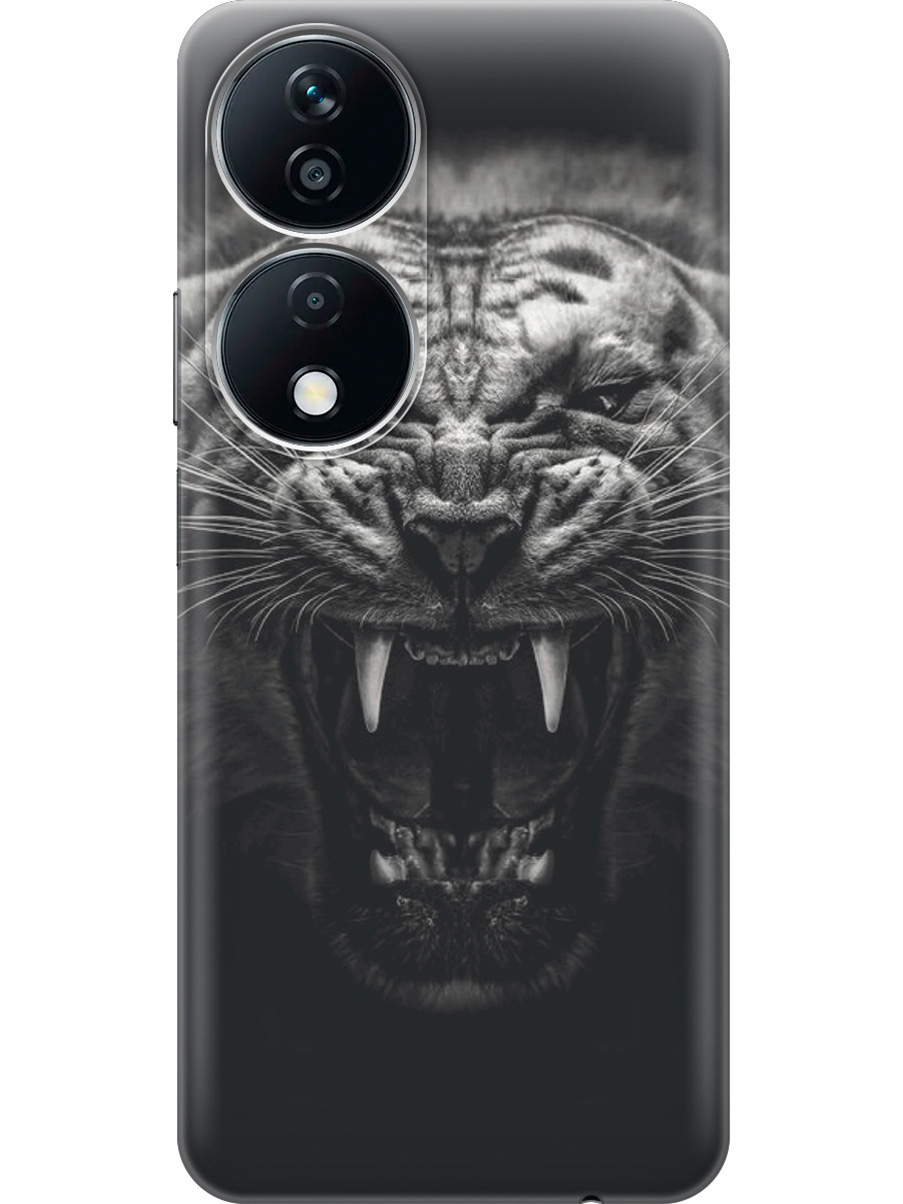 Силиконовый чехол на Honor X7b с принтом "Оскал тигра", Прозрачный;серый;черный, 781972113
Силиконовый чехол на Honor X7b с принтом "Оскал тигра", Прозрачный;серый;черный, 781972113