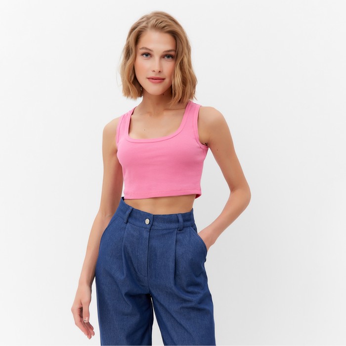 Топ женский MINAKU Медуса розовый 42 RU, Медуса 
Топ женский MINAKU Медуса розовый 42 RU, Медуса