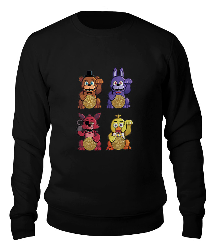 Свитшот унисекс Printio Пять ночей у фредди (five nights at freddy’s) черный M, Пять ночей у фредди (five nights at freddy’s)
Свитшот унисекс Printio Пять ночей у фредди (five nights at freddy’s) черный M, Пять ночей у фредди (five nights at freddy’s)