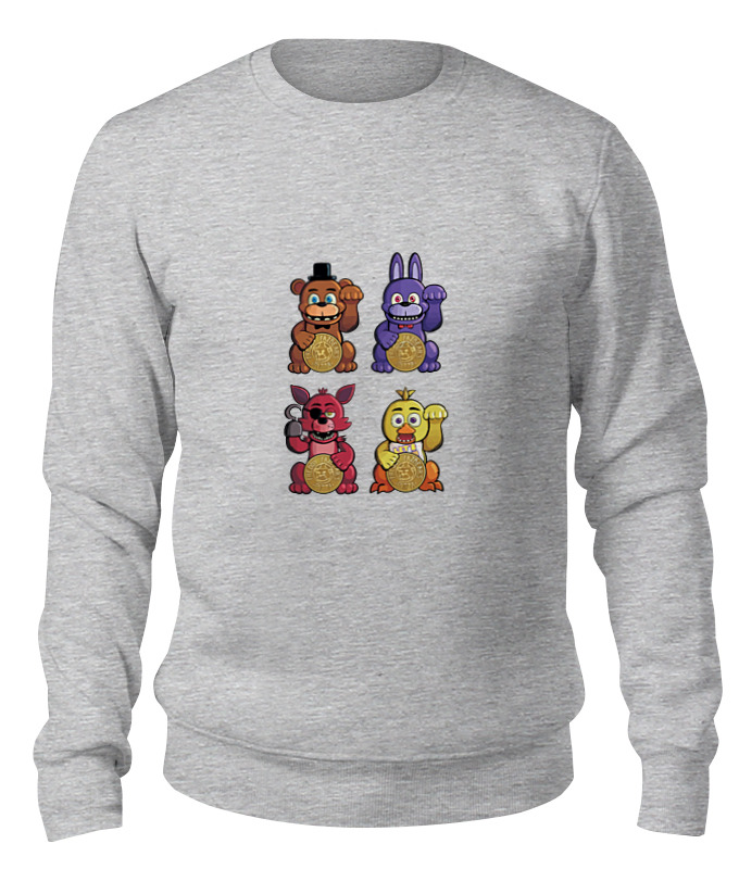 Свитшот унисекс Printio Пять ночей у фредди (five nights at freddy’s) серый M, Пять ночей у фредди (five nights at freddy’s)
Свитшот унисекс Printio Пять ночей у фредди (five nights at freddy’s) серый M, Пять ночей у фредди (five nights at freddy’s)