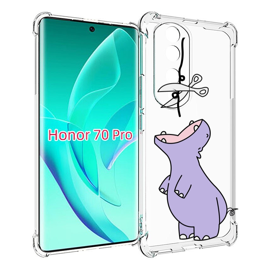 Чехол MyPads динозаврик-фиолетовый для Honor 70 Pro / 70 Pro Plus, Прозрачный, Tocco
Чехол MyPads динозаврик-фиолетовый для Honor 70 Pro / 70 Pro Plus, Прозрачный, Tocco