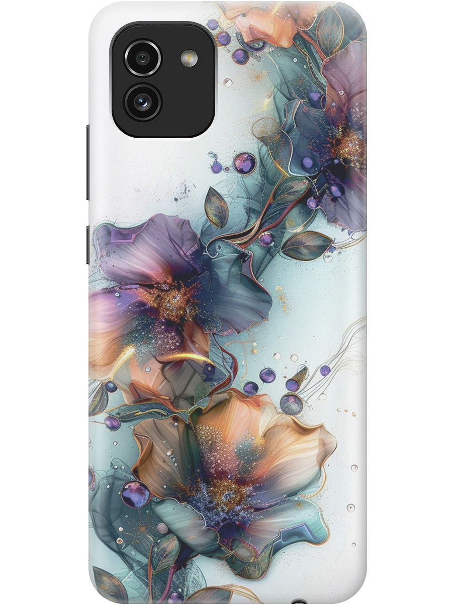 Силиконовый чехол на Samsung Galaxy A03 с принтом "Мистические цветы", Прозрачный;белый;зеленый, 735001310
Силиконовый чехол на Samsung Galaxy A03 с принтом "Мистические цветы", Прозрачный;белый;зеленый, 735001310