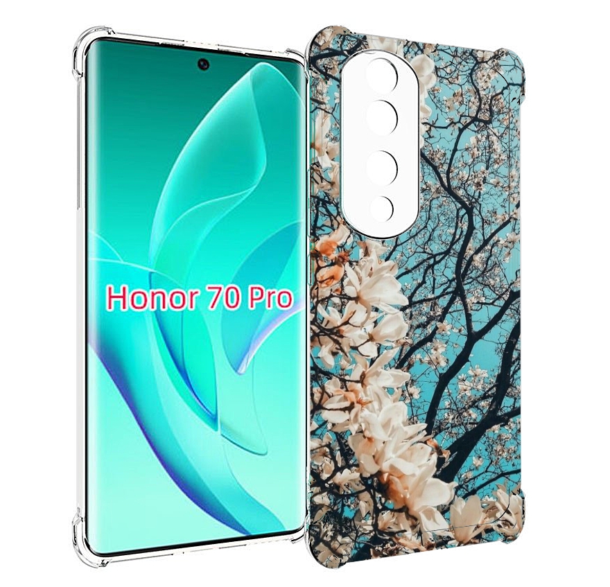 Чехол MyPads дерево-с-цветочками для Honor 70 Pro / 70 Pro Plus, Прозрачный, Tocco 
Чехол MyPads дерево-с-цветочками для Honor 70 Pro / 70 Pro Plus, Прозрачный, Tocco
