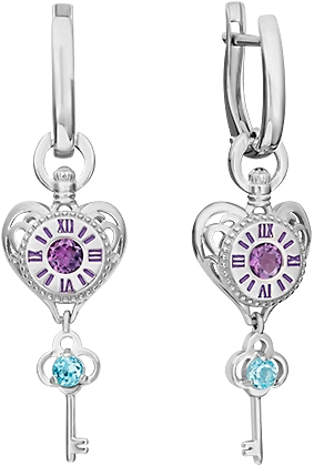 Серьги из серебра с аметистом PLATINA jewelry 02-4741-00-225-0200-69-Ag, 02-4741-00-225-0200-69-Ag
Серьги из серебра с аметистом PLATINA jewelry 02-4741-00-225-0200-69-Ag, 02-4741-00-225-0200-69-Ag