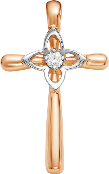 Подвеска из красного золота с бриллиантом Vesna jewelry 3208-151-00-00, 3208-151-00-00
Подвеска из красного золота с бриллиантом Vesna jewelry 3208-151-00-00, 3208-151-00-00