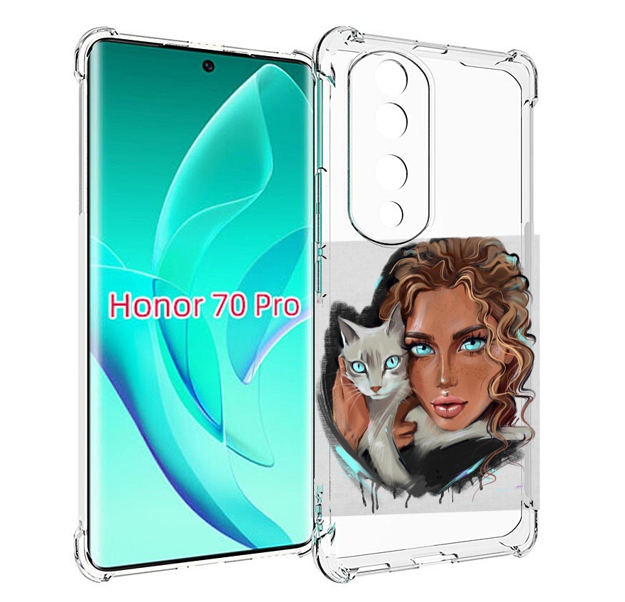 Чехол MyPads девушка-с-котом-голубые-глаза женский для Honor 70 Pro / 70 Pro Plus, Прозрачный, Tocco
Чехол MyPads девушка-с-котом-голубые-глаза женский для Honor 70 Pro / 70 Pro Plus, Прозрачный, Tocco