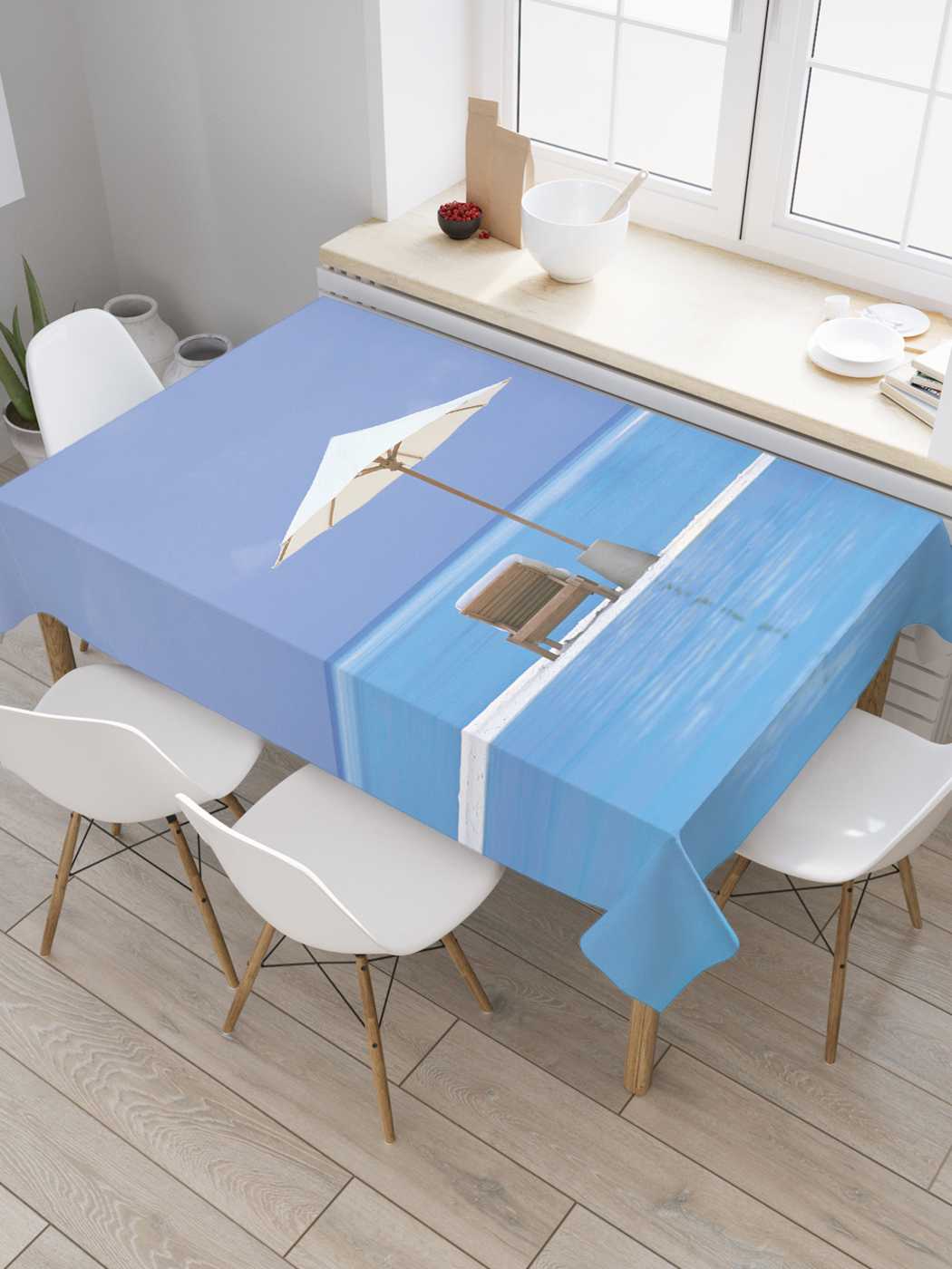 Скатерть прямоугольная JoyArty "Загар посреди моря" из оксфорда, 180x145 см, Синий, Загар посреди моря
Скатерть прямоугольная JoyArty "Загар посреди моря" из оксфорда, 180x145 см, Синий, Загар посреди моря