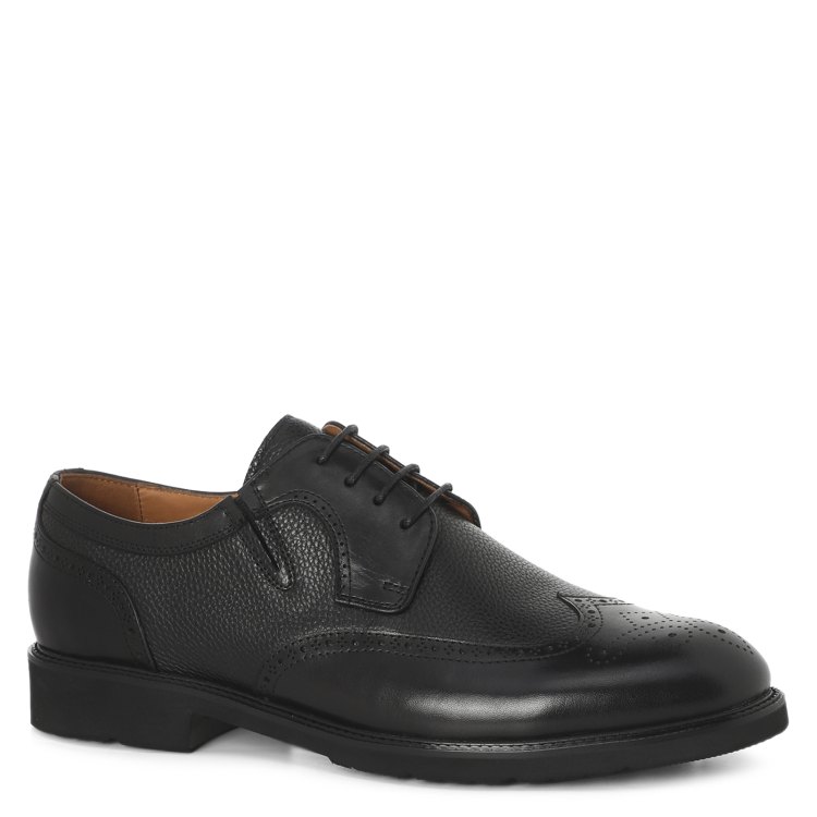фото Полуботинки мужские tendance t-2663d-7a черные 43 eu