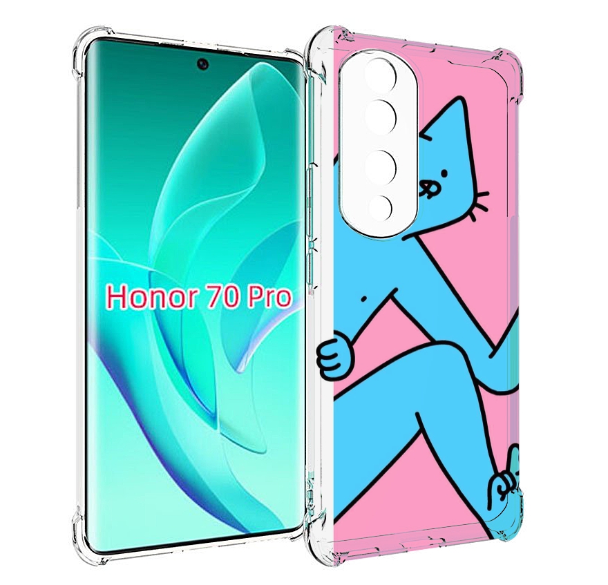 Чехол MyPads голубой кот в дверце для Honor 70 Pro / 70 Pro Plus, Прозрачный, Tocco
Чехол MyPads голубой кот в дверце для Honor 70 Pro / 70 Pro Plus, Прозрачный, Tocco