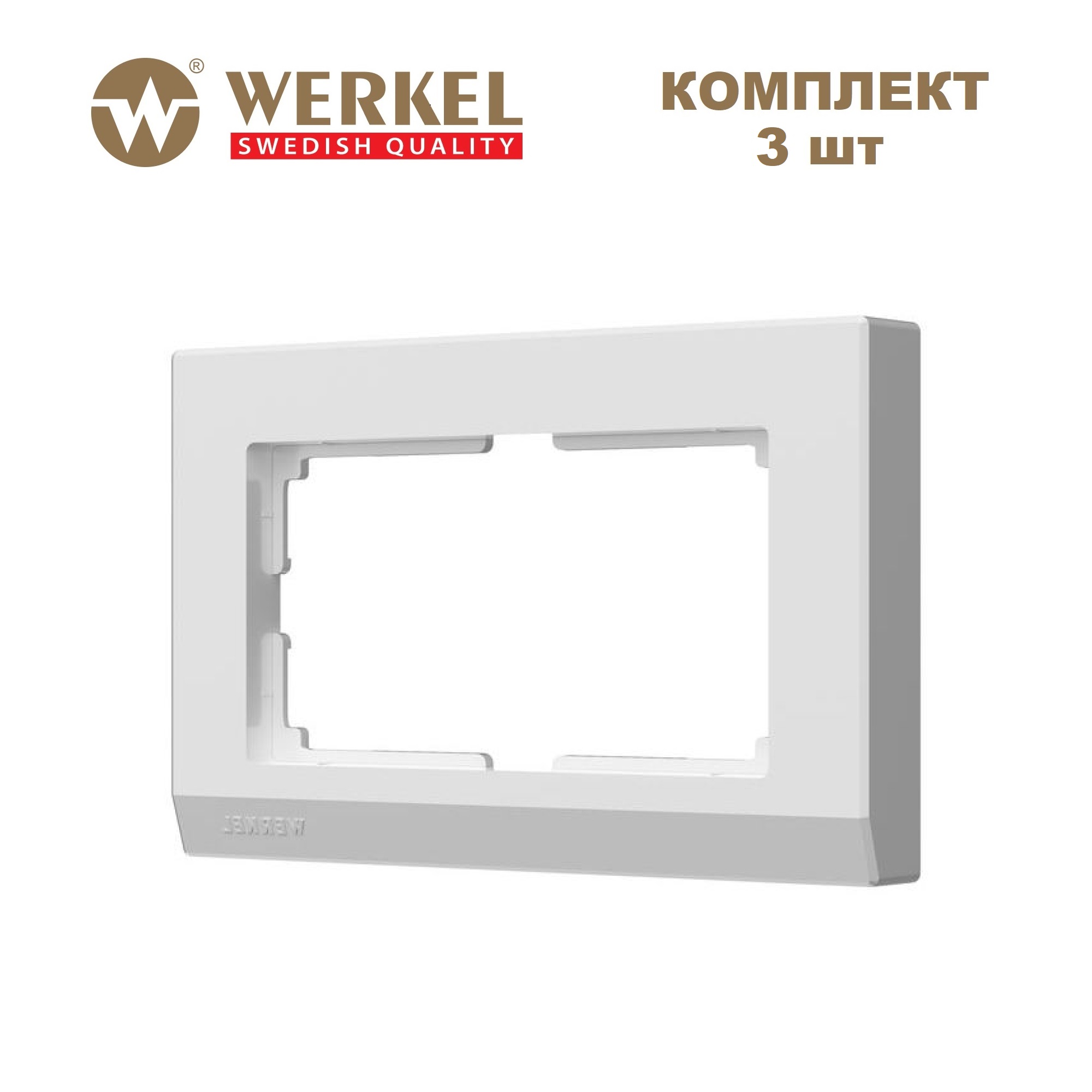 Комплект рамок из 3 штук для двойной розетки Werkel Stark W0081801 белый, для двойной розетки
Комплект рамок из 3 штук для двойной розетки Werkel Stark W0081801 белый, для двойной розетки
