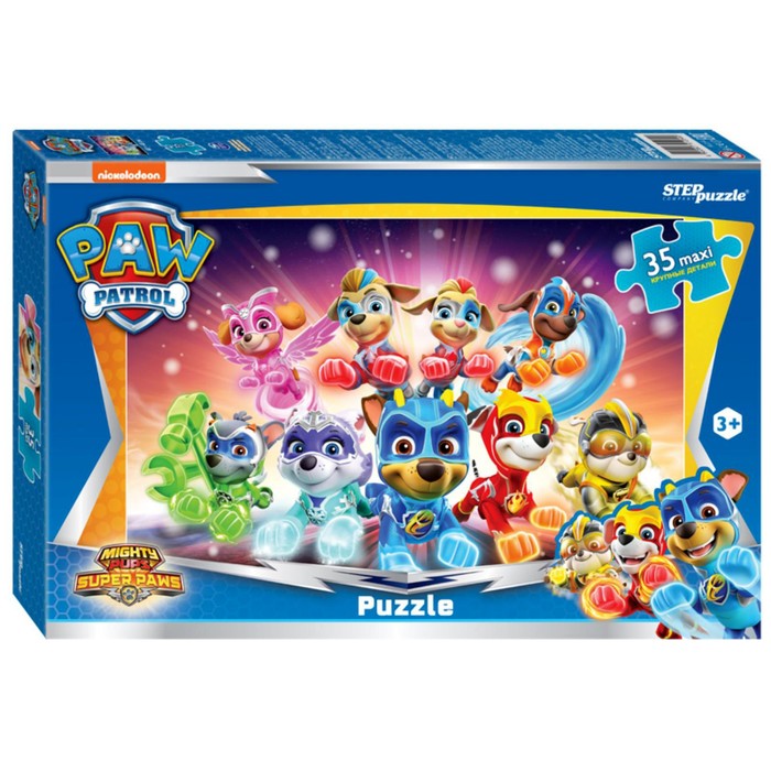 Макси-пазл Щенячий патруль, 35 элементов 
Макси-пазл Щенячий патруль, 35 элементов