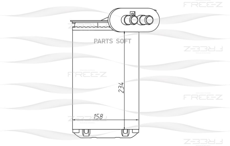 диатор печки AUDI A3, TT 96=>/ VW CADDY, GOLF, BORA, PASSAT, POLO 91=>/ SKODA OCTAVIA 96=>
диатор печки AUDI A3, TT 96=>/ VW CADDY, GOLF, BORA, PASSAT, POLO 91=>/ SKODA OCTAVIA 96=>