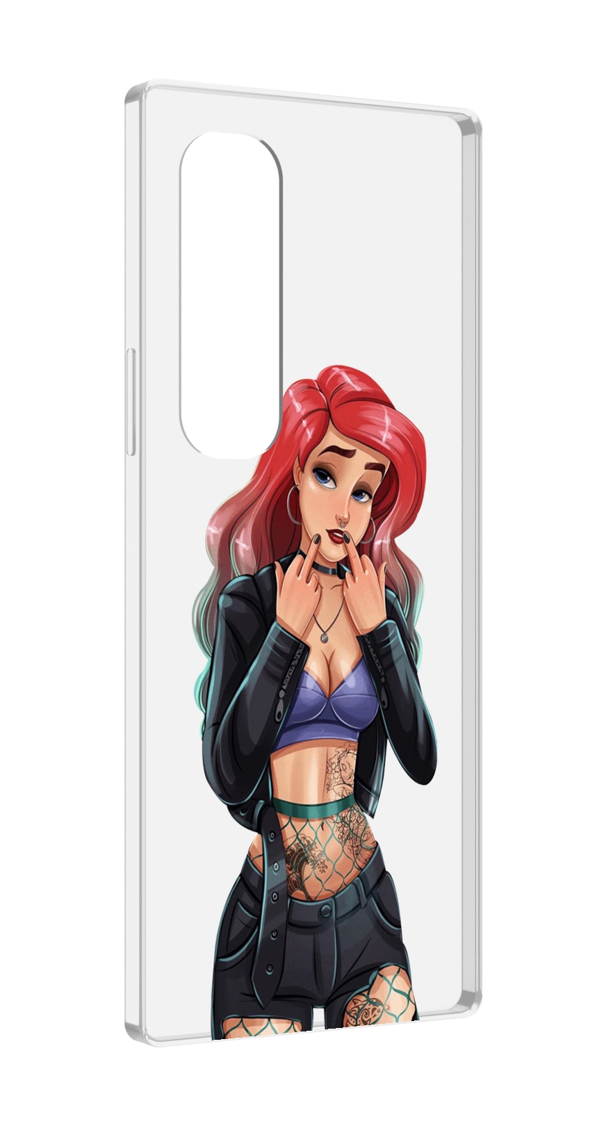 Чехол MyPads Ариэль-русалочка-готика для Samsung Galaxy Z Fold 4 (SM-F936), Прозрачный, Tocco
Чехол MyPads Ариэль-русалочка-готика для Samsung Galaxy Z Fold 4 (SM-F936), Прозрачный, Tocco