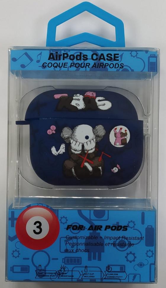 Силиконовый светящийся в темноте чехол для AirPods 3 Luxo Kaws рисунок №44, Разноцветный
Силиконовый светящийся в темноте чехол для AirPods 3 Luxo Kaws рисунок №44, Разноцветный