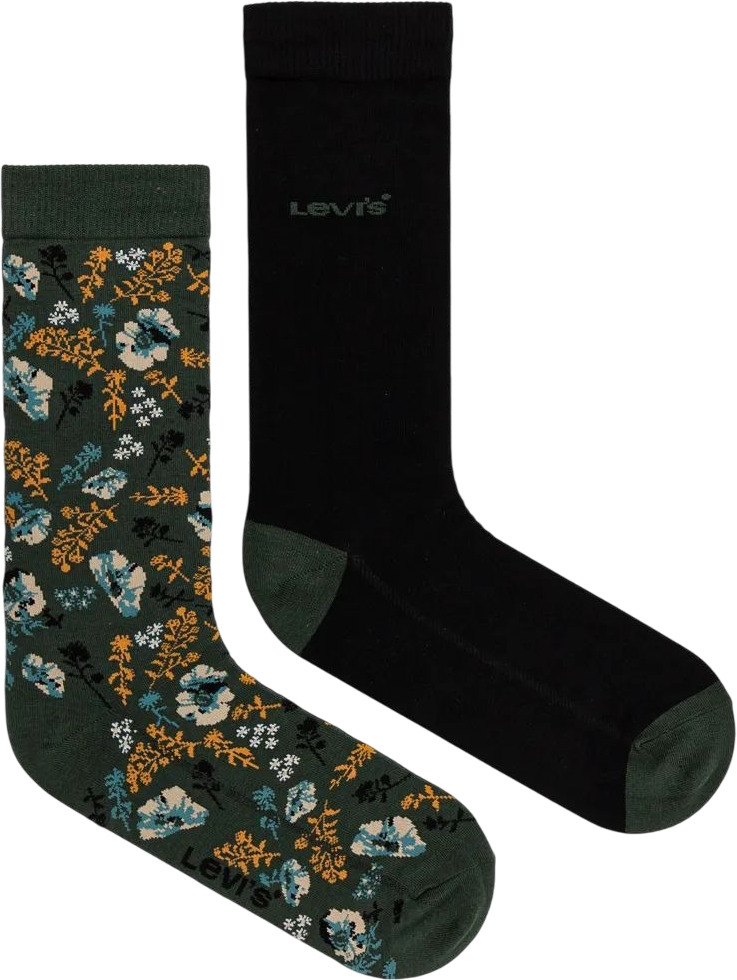 Комплект носков унисекс Levi's REGULAR CUT FLOWER 2P зеленый/черный 39-42, REGULAR CUT FLOWER 2P
Комплект носков унисекс Levi's REGULAR CUT FLOWER 2P зеленый/черный 39-42, REGULAR CUT FLOWER 2P