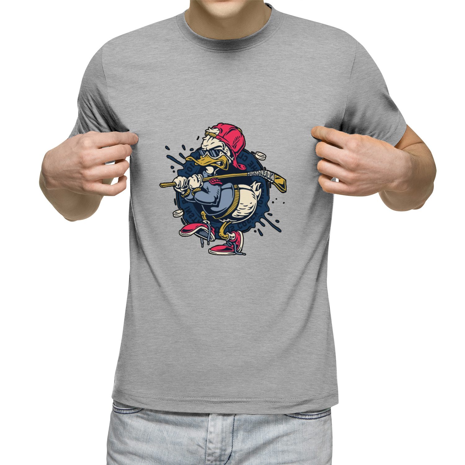 Футболка мужская Утка, хоккей, клюшка, спорт, шайба, рисунок серая 2XL, Серый, Утка, хоккей, клюшка, спорт, шайба, рисунок
Футболка мужская Утка, хоккей, клюшка, спорт, шайба, рисунок серая 2XL, Серый, Утка, хоккей, клюшка, спорт, шайба, рисунок