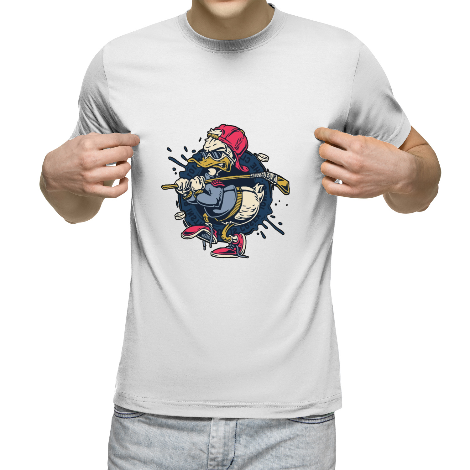 Футболка мужская Утка, хоккей, клюшка, спорт, шайба, рисунок белая 2XL, Белый, Утка, хоккей, клюшка, спорт, шайба, рисунок
Футболка мужская Утка, хоккей, клюшка, спорт, шайба, рисунок белая 2XL, Белый, Утка, хоккей, клюшка, спорт, шайба, рисунок