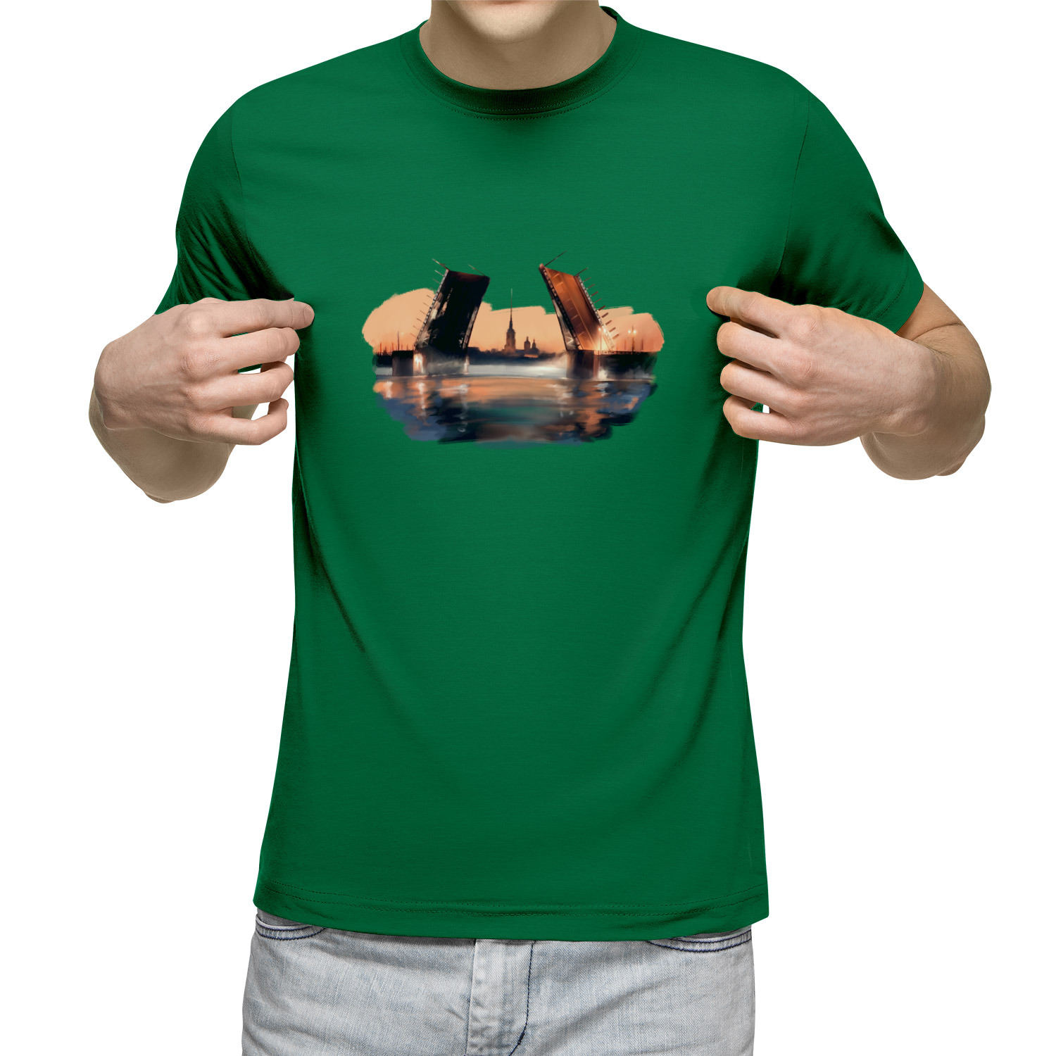 Футболка мужская Санкт-Петербург зеленая XL, Зеленый, Санкт-Петербург
Футболка мужская Санкт-Петербург зеленая XL, Зеленый, Санкт-Петербург