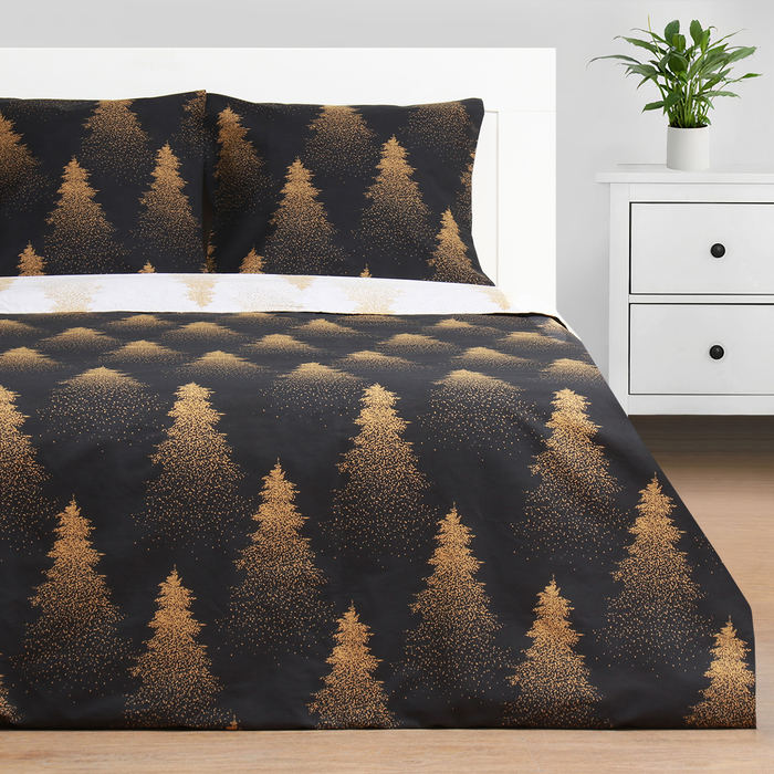 Новогоднее Постельное бельё Этель Евро Golden Christmas 200х217 см, 220х240 см, 70х70 см, Eucalyptus
Новогоднее Постельное бельё Этель Евро Golden Christmas 200х217 см, 220х240 см, 70х70 см, Eucalyptus