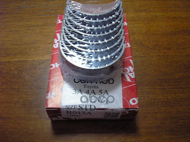 Вкладыши Шатунные К-Т Std Toyota Corolla/Corona 4a-Fe/5a-Fe 90-01 TAIHO арт. R043A STD
Вкладыши Шатунные К-Т Std Toyota Corolla/Corona 4a-Fe/5a-Fe 90-01 TAIHO арт. R043A STD