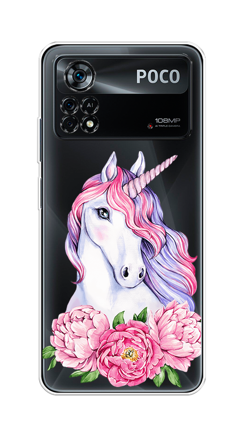 Чехол на Xiaomi Poco X4 Pro 5G "Единорог с пионами", Розовый;белый;зеленый, 313150-1
Чехол на Xiaomi Poco X4 Pro 5G "Единорог с пионами", Розовый;белый;зеленый, 313150-1
