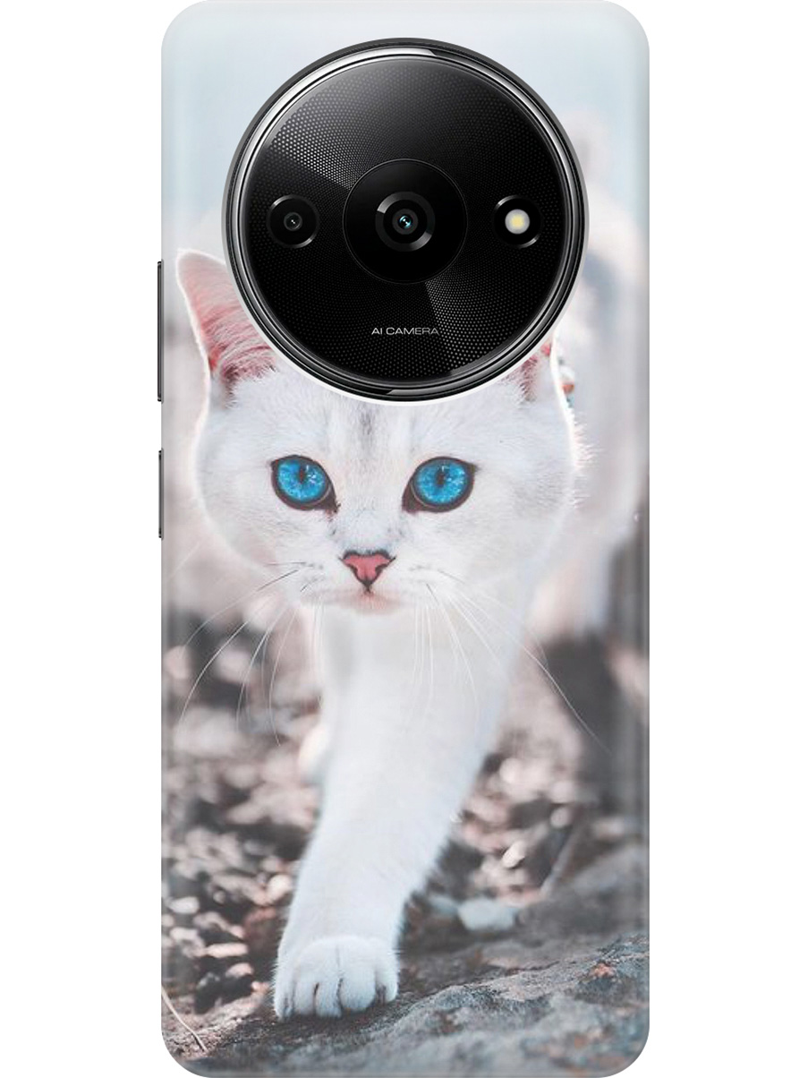 Силиконовый чехол на Xiaomi Redmi A3 с рисунком "Голубоглазый кот", Белый;серый;синий, 20012118
Силиконовый чехол на Xiaomi Redmi A3 с рисунком "Голубоглазый кот", Белый;серый;синий, 20012118