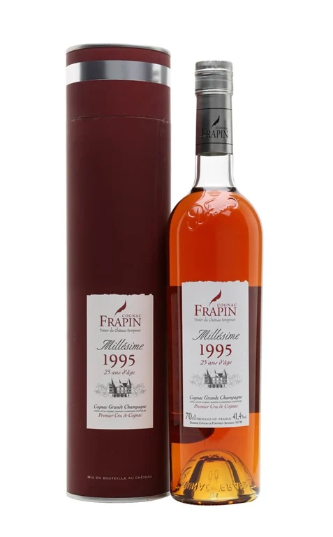 Коньяк Frapin Domaine Chateau de Fontpinot 25 Years Old Premier Grand Cru 1995, 0.7 л
Коньяк Frapin Domaine Chateau de Fontpinot 25 Years Old Premier Grand Cru 1995, 0.7 л