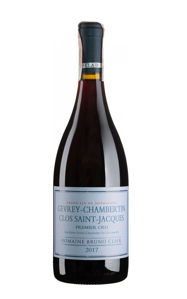 Вино красное Domaine Bruno Clair Gevrey-Chambertin 1er Cru Clos St Jacques 2017, 0.75 л
Вино красное Domaine Bruno Clair Gevrey-Chambertin 1er Cru Clos St Jacques 2017, 0.75 л