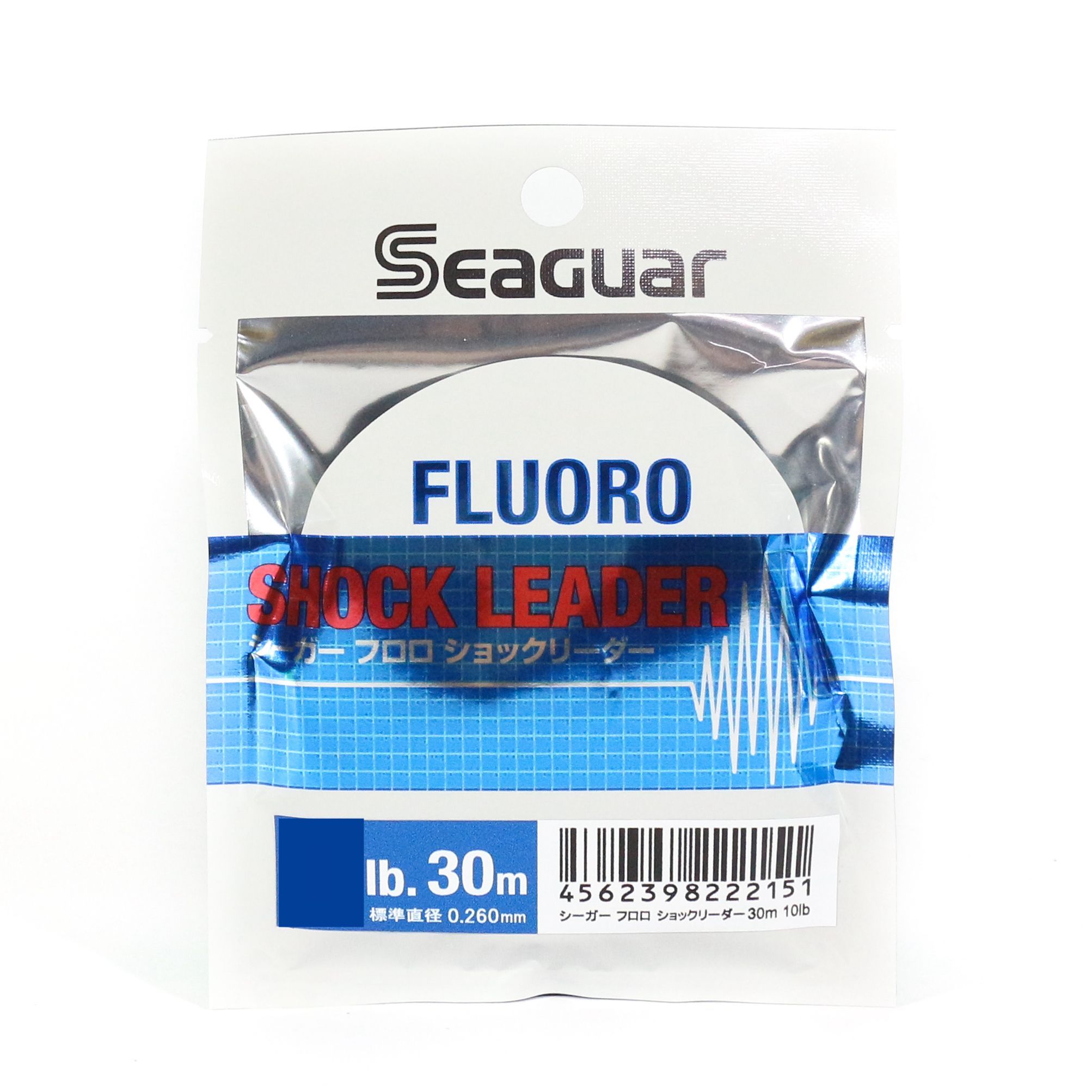 Флюорокарбоновая леска Seaguar Shock Leader 30m #2.5 (10lb/ 4.5 кг), Прозрачный, Shock Leader
Флюорокарбоновая леска Seaguar Shock Leader 30m #2.5 (10lb/ 4.5 кг), Прозрачный, Shock Leader