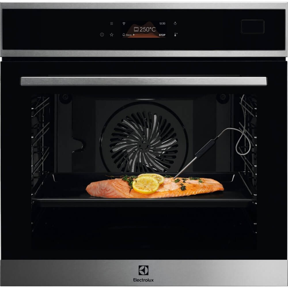 Встраиваемый электрический духовой шкаф Electrolux EOB8S39WX черный, серебристый, EOB8S39WX
Встраиваемый электрический духовой шкаф Electrolux EOB8S39WX черный, серебристый, EOB8S39WX