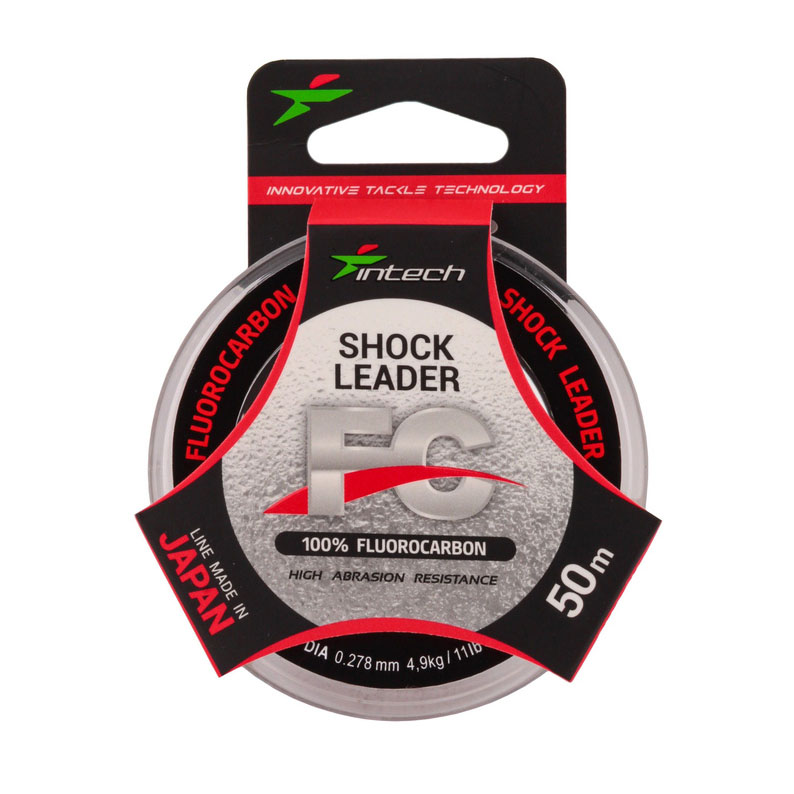 Флюорокарбон Intech FC Shock Leader 50м (0.418mm (9.0kg / 20lb)), Прозрачный, FC Shock Leader
Флюорокарбон Intech FC Shock Leader 50м (0.418mm (9.0kg / 20lb)), Прозрачный, FC Shock Leader